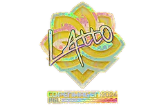 Sticker | latto (Holo) | Copenhagen 2024