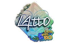 Sticker | latto | Rio 2022
