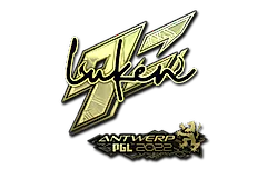 Sticker | luken (Gold) | Antwerp 2022