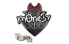 Sticker | m0NESY (Glitter) | Paris 2023