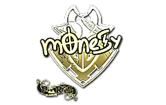 Sticker | m0NESY (Gold) | Paris 2023