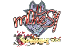 Sticker | m0NESY (Holo) | Shanghai 2024
