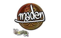 Sticker | maden (Glitter) | Paris 2023