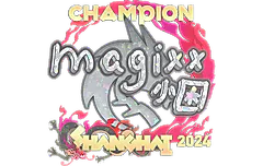 Sticker | magixx (Glitter, Champion) | Shanghai 2024