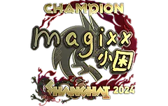 Sticker | magixx (Gold, Champion) | Shanghai 2024