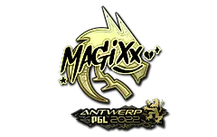 Sticker | magixx (Gold) | Antwerp 2022