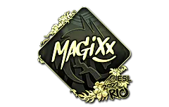 Sticker | magixx (Gold) | Rio 2022