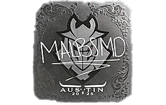 Sticker | malbsMd (Foil) | Austin 2025