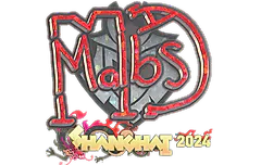 Sticker | malbsMd (Glitter) | Shanghai 2024