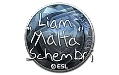 Sticker | malta (Foil) | Katowice 2019