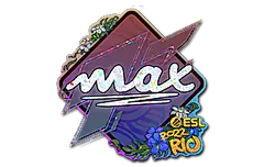 Sticker | max (Glitter) | Rio 2022
