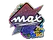 Sticker | max (Glitter) | Rio 2022