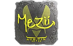 Sticker | mezii (Foil) | Austin 2025