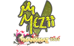 Sticker | mezii (Glitter) | Shanghai 2024