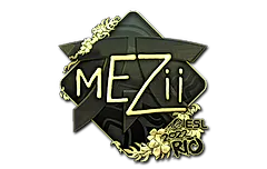 Sticker | mezii (Gold) | Rio 2022