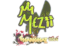Sticker | mezii (Holo) | Shanghai 2024