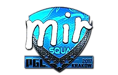Sticker | mir (Foil) | Krakow 2017