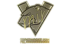 Sticker | mir (Gold) | Copenhagen 2024