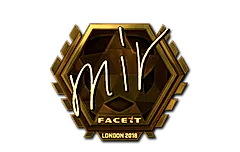 Sticker | mir (Gold) | London 2018
