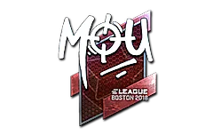 Sticker | mou (Foil) | Boston 2018
