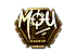 Sticker | mou (Gold) | London 2018
