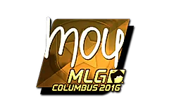Sticker | mou (Gold) | MLG Columbus 2016
