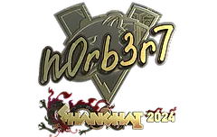 Sticker | n0rb3r7 (Gold) | Shanghai 2024