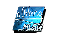 Sticker | n0thing (Foil) | MLG Columbus 2016