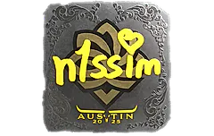 Sticker | n1ssim (Foil) | Austin 2025