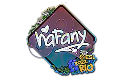 Sticker | nafany (Glitter) | Rio 2022