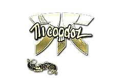 Sticker | nicoodoz (Gold) | Paris 2023