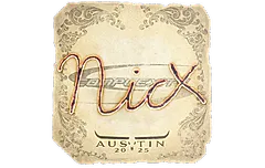 Sticker | nicx | Austin 2025