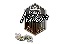 Sticker | niko (Glitter)  | Paris 2023