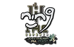 Sticker | nin9 | Antwerp 2022