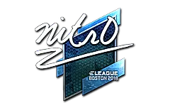 Sticker | nitr0 (Foil) | Boston 2018