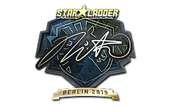 Sticker | nitr0 (Gold) | Berlin 2019