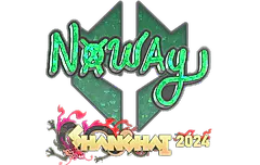 Sticker | noway (Glitter) | Shanghai 2024