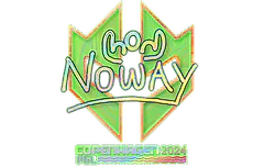 Sticker | noway (Holo) | Copenhagen 2024