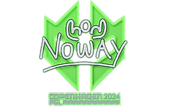 Sticker | noway | Copenhagen 2024
