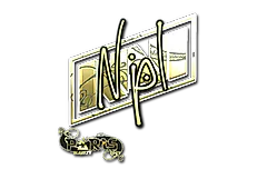Sticker | npl (Gold) | Paris 2023