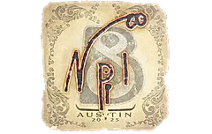 Sticker | npl | Austin 2025