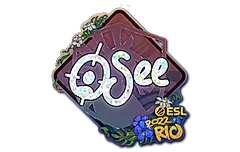 Sticker | oSee (Glitter) | Rio 2022