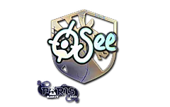 Sticker | oSee (Holo) | Paris 2023