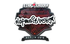 Sticker | olofmeister (Foil) | Berlin 2019