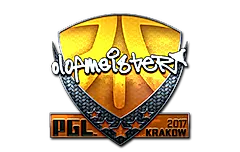 Sticker | olofmeister (Foil) | Krakow 2017