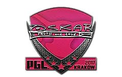 Sticker | oskar | Krakow 2017