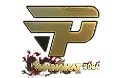 Sticker | paiN Gaming (Gold) | Shanghai 2024