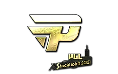 Sticker | paiN Gaming (Gold) | Stockholm 2021
