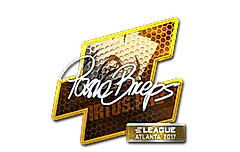 Sticker | pashaBiceps (Foil) | Atlanta 2017