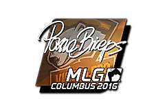 Sticker | pashaBiceps (Foil) | MLG Columbus 2016